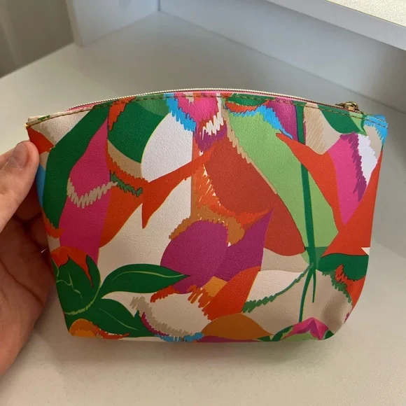 Colorful Floral Ipsy “Spring Fever” Makeup/Cosmetic Bag - Picture 4 of 7